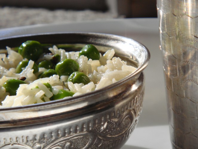 Simple Peas Pulav