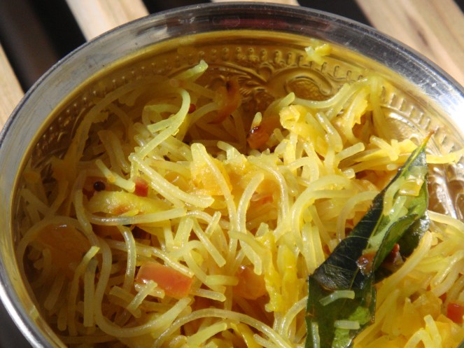 Quick Mango Lemon Sevai