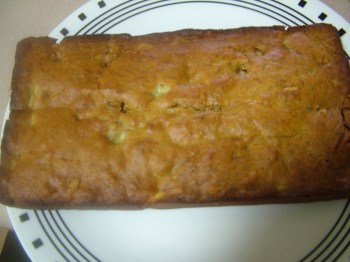 Banana Walnut Eggless Cake.