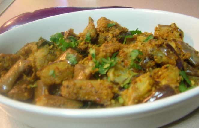 Brinjal Podimas.