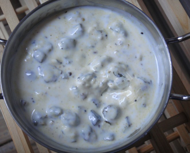 Creamy Vendekkai Pachadi.