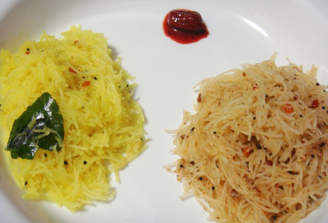 Ten Minute Lemon & Tamarind Sevai.