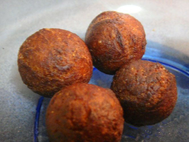 Allow to cool for a couple seconds.