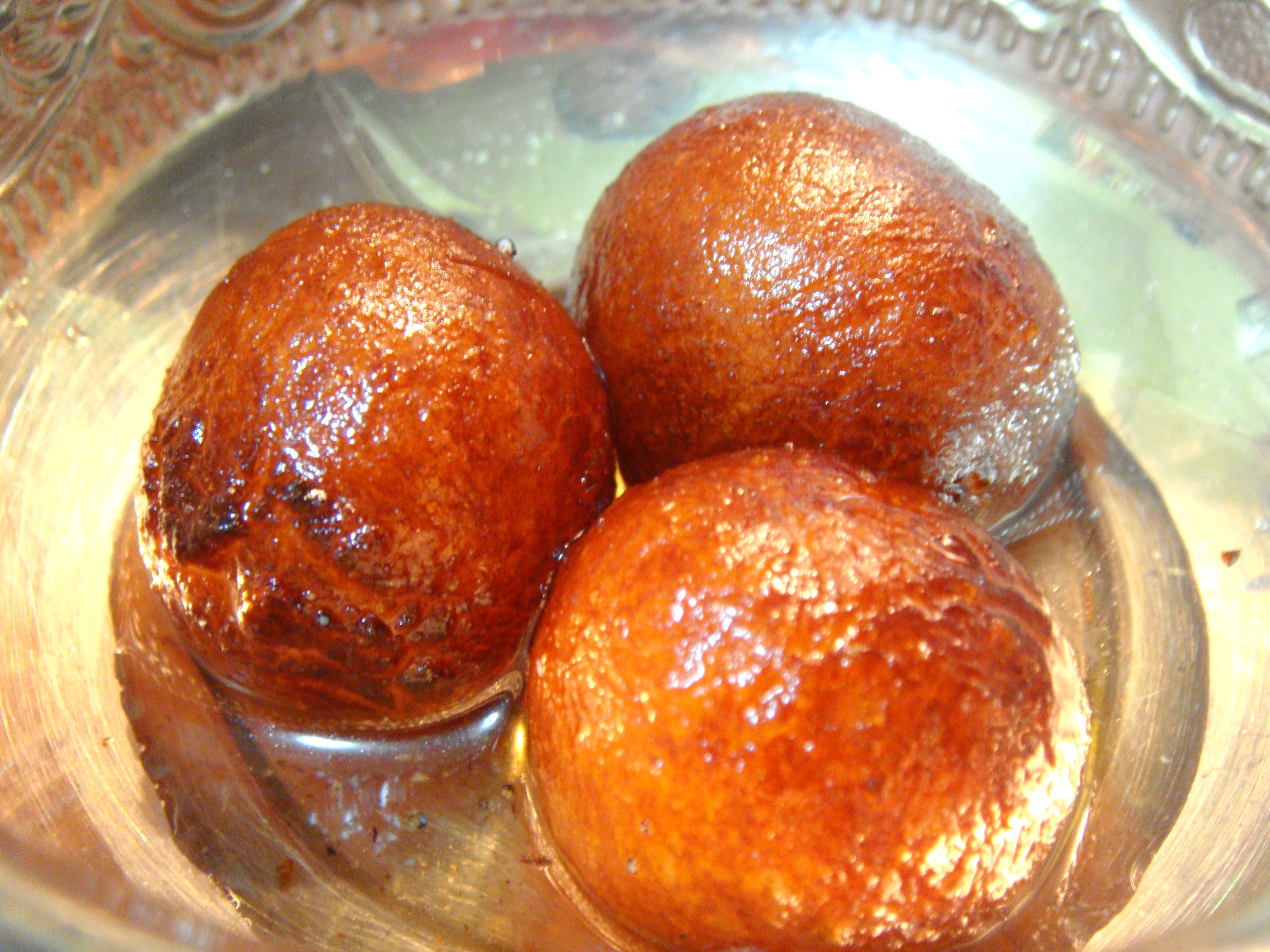 Succulent Gulab Jamuns.
