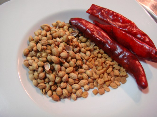 Spices for roasting. 