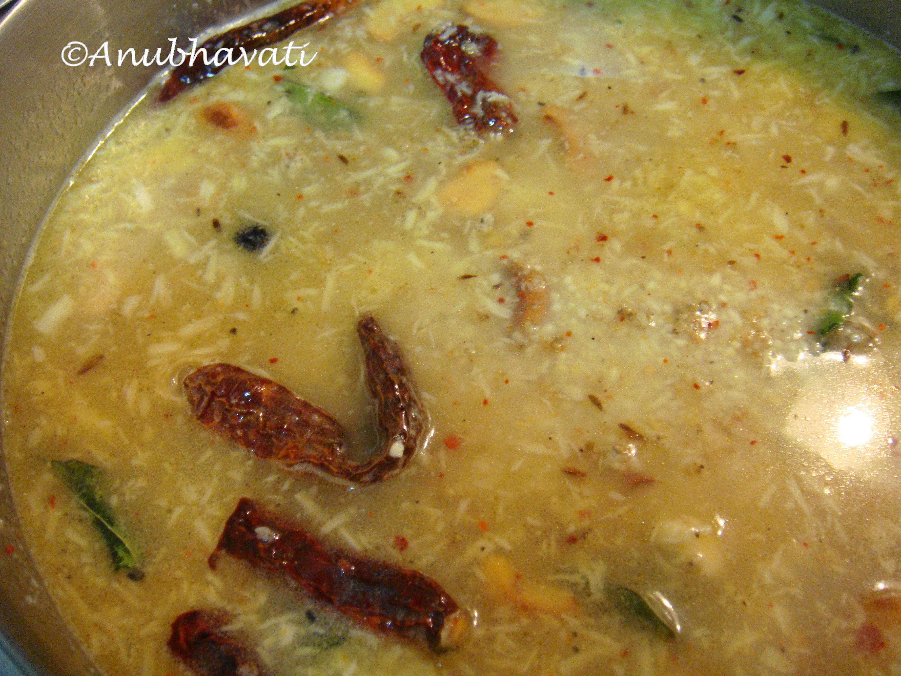 Arisi Upma1 To be kept in the cooker.