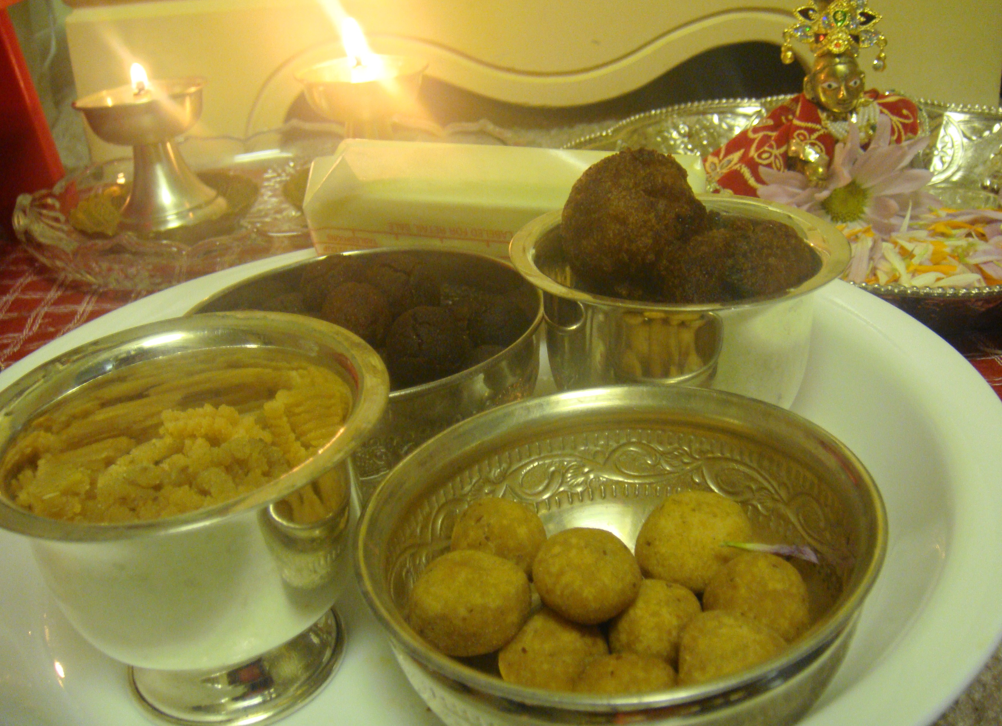 Gokulashtami Neivedhyams