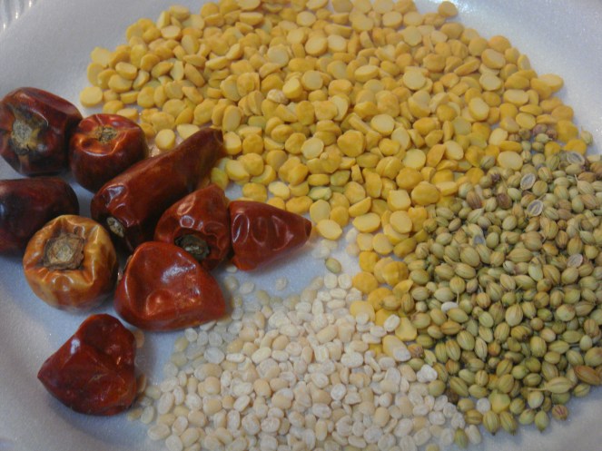 Roast in oil and grind with coconut...