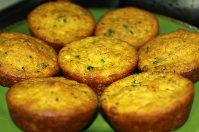 Savoury Carrot Paneer Muffins.