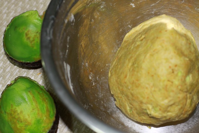 Avocado Paratha Dough.