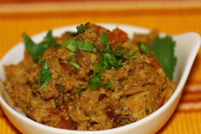 Vegetarian Soya Kheema Subji